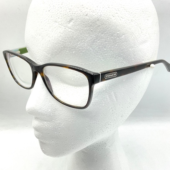 Coach Rx eyeglasses frame 5001 Dark Tortoise 5418 135  HC6013 w/Case - Picture 1 of 7